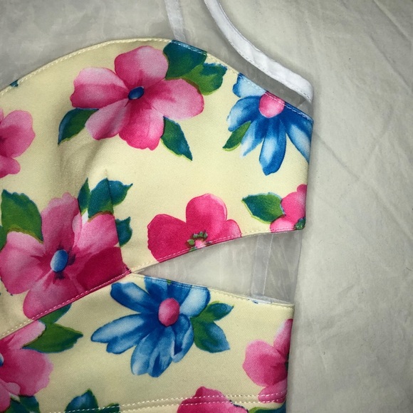 do & be floral maxi skirt and crop top set S - Picture 8 of 10